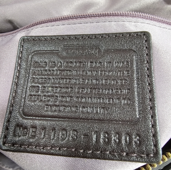 Coach Kristin North South Zip Tote. New - Picture 9 of 11
